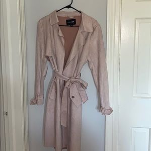 Suede Trench Coat!